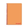 Bloc Liderpapel Din A4 wonder cuadrícula 4mm tapa polipropileno 90 gr color naranja