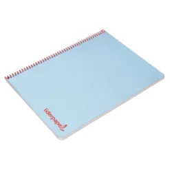 Bloc Liderpapel Din A4 wonder cuadrícula 4mm tapa polipropileno 90 gr color azul
