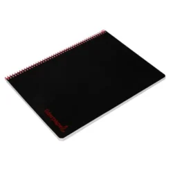 Bloc Liderpapel Din A4 wonder cuadrícula 4mm tapa polipropileno 90 gr color negro