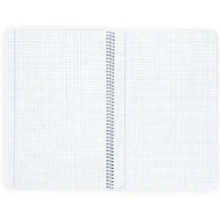 Bloc Liderpapel Din A4 wonder cuadrícula 4mm tapa polipropileno 90 gr color rojo.