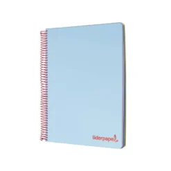 Bloc Liderpapel DIN A4 wonder cuadrícula 5mm tapa plástico 90 gr 120 hojas color azul