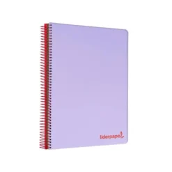 Bloc Liderpapel DIN A4 wonder cuadrícula 5mm 120 hojas color violeta