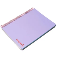 Bloc Liderpapel DIN A4 wonder cuadrícula 5mm 120 hojas color violeta