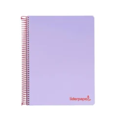 Bloc Liderpapel DIN A4 wonder cuadrícula 5mm 120 hojas color violeta