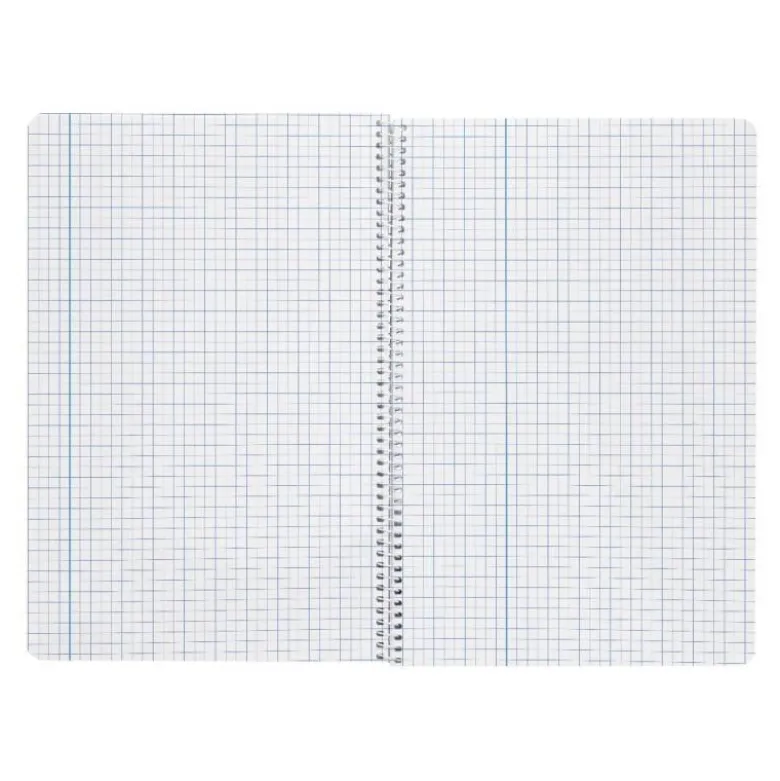 Bloc Liderpapel DIN A5 wonder cuadro 4mm con margen 80 hojas tapa plástico 90 gr color “no se puede elegir”