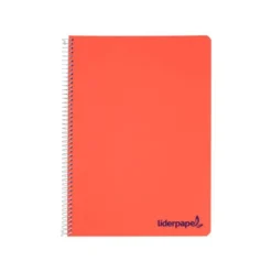 Bloc Liderpapel DIN A4 wonder pauta estrecha 2,5mm con margen 80 hojas tapa plástico 90 gr color “no se puede elegir”