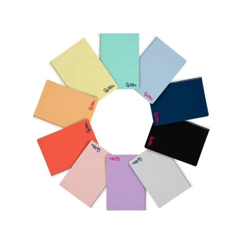 Bloc Liderpapel DIN A5 wonder pauta estrecha 2,5mm 80 hojas tapa plástico 90 gr color “no se puede elegir”