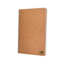Bloc Liderpapel espiral folio Cuadriculado 4mm 80 hojas con papel reciclado