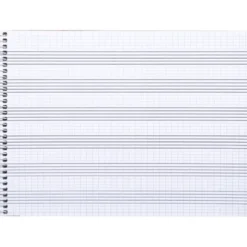 Bloc musica Liderpapel Cuarto interlineado 2,5mm