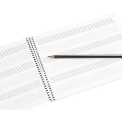 Bloc musica Pentagrama Liderpapel cuarto interlineado 3mm