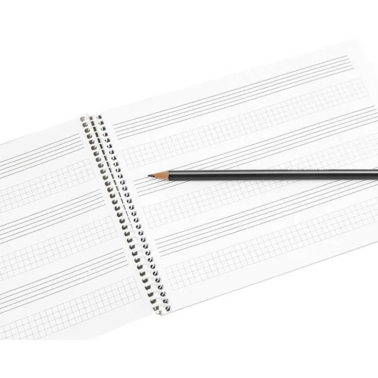 Bloc musica Pentagrama Liderpapel cuarto interlineado 3mm