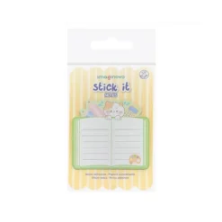BLOC NOTAS ADHESIVAS IMAGINOVO MEOW 20 HOJAS CUADERNO 70X70 MM