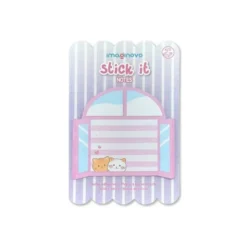 BLOC NOTAS ADHESIVAS IMAGINOVO MEOW 20 HOJAS VENTANA 70X70 MM