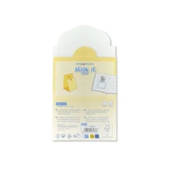 BLOC NOTAS ADHESIVAS IMAGINOVO BUNNY CON SOPORTE 20 HOJAS GATO AZUL 60X125 MM