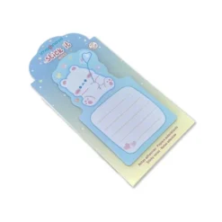 BLOC NOTAS ADHESIVAS IMAGINOVO BUNNY CON SOPORTE 20 HOJAS AZUL 60X125 MM OSO