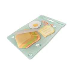 BLOC NOTAS ADHESIVAS IMAGINOVO FOODIES SANDWICH 20 HOJAS TAMAÑOS SURTIDOS