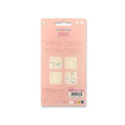 BLOC NOTAS ADHESIVAS IMAGINOVO LETTER CON MENSAJE TRASERO CONEJITO ROSA 20 HOJAS 85X164 MM