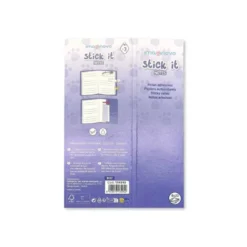 BLOC NOTAS ADHESIVAS IMAGINOVO MARCAPAGINAS GATO 120 HOJAS 8X15X48 MM