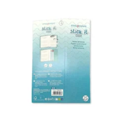 BLOC NOTAS ADHESIVAS IMAGINOVO MARCAPAGINAS PINGÜIN0 120 HOJAS 8X15X48 MM