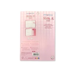 BLOC NOTAS ADHESIVAS IMAGINOVO MARCAPAGINAS CONEJO 120 HOJAS 8X15X48 MM