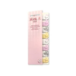 BLOC NOTAS ADHESIVAS IMAGINOVO MARCAPAGINAS CONEJO 120 HOJAS 8X15X48 MM