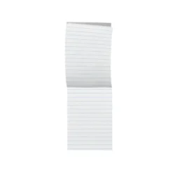 Bloc notas Liderpapel Din A-7 apaisado 80 hojas rayado horizontal 7 mm