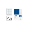 Bloc notas perforado Liderpapel Din A5 80 hojas 60g/m2