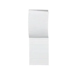 Bloc notas perforado Liderpapel Din A-6 apaisado 80 hojas rayado horizontal 7 mm