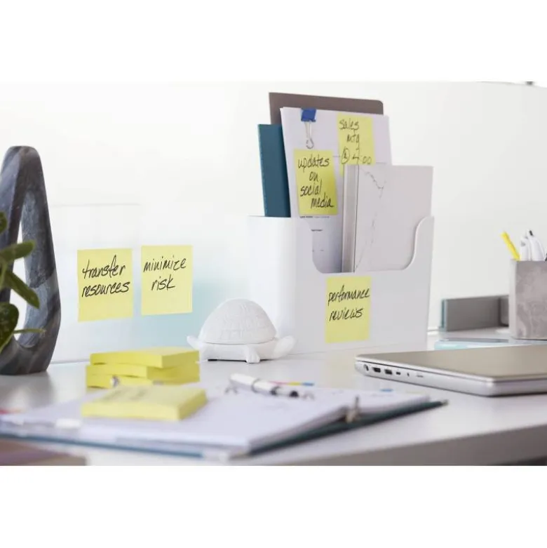 Bloc notas quita y pon Post-it ® super sticky 76 x 127 mm amarillo