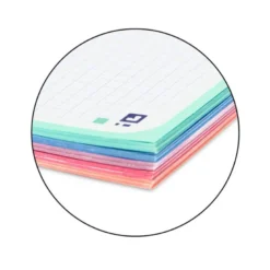 Bloc Oxford DIN A4+Ebook Cuadricula 5 mm 120 hojas COLORES SURTIDOS