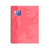 Bloc Oxford Folio School Classic Cuadricula 4 mm 80 hojas color Rosa