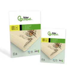 Bloc papel milimetrado liderpapel encolado DIN A4 210x297mm 50 hojas 80g/m2.