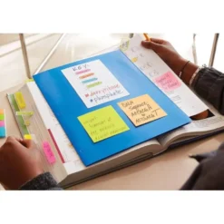 Bloc quita y pon Post-it ® amarillo neon 76 x 76 mm