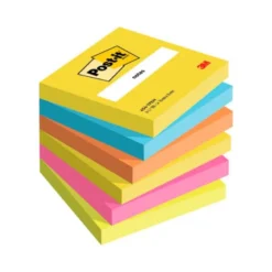 Bloc quita y pon Post-it ® colores surtidos