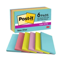 Bloc quita y pon Post-it ® neon 127 x 76 mm
