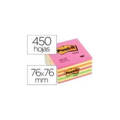 Bloc quita y pon Post-it ® varios colores