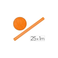 Bobina Papel Kraft Liderpapel 65 g/m² 25x1 m Naranja