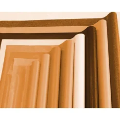 Bobina papel tipo kraft Liderpapel 65 g/m² 10 x 1 m marron