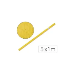 Bobina papel tipo kraft Liderpapel 65 g/m² 5 x 1 m amarillo