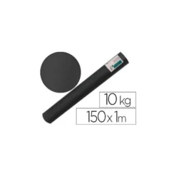 Bobina papel tipo kraft verdujado Liderpapel 65 g/m² 1x150 mt color Negro