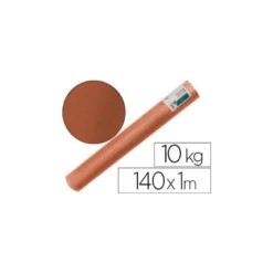 Bobina papel tipo kraft verdujado Liderpapel 65 g/m² 1x150 mt color Marrón