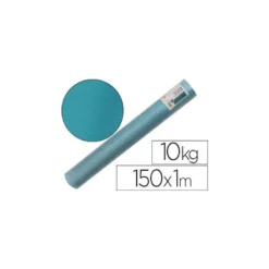 Bobina papel tipo kraft verdujado Liderpapel 65 g/m² 1x150 mt color Azul