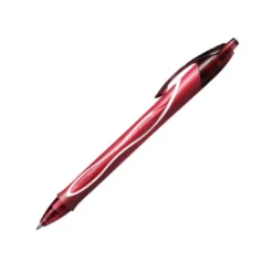 Bolígrafo Bic Gel-ocity Quick Dry Retráctil Punta Media 0,7 mm Color Rojo