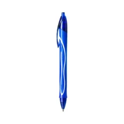 Bolígrafo Bic Gel-ocity Quick Dry Retráctil Punta Media 0,7 mm Color Azul