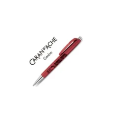 Bolígrafo Caran D'Ache 888 Infinite Edicion Especial Justice League Wonder Woman Punta 0,7mm Tinta Azul Color Rojo