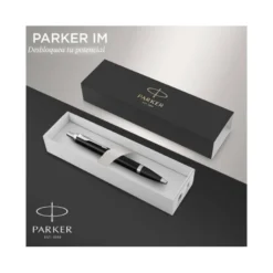Bolígrafo Parker PK IM CT Punta 1mm Tinta Azul Color Negro