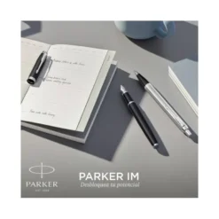 Bolígrafo Parker PK IM CT Punta 1mm Tinta Azul Color Negro