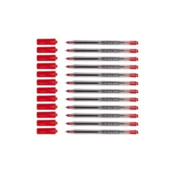 Bolígrafo Pelikan Stick Super Soft Rojo de 0,4 mm