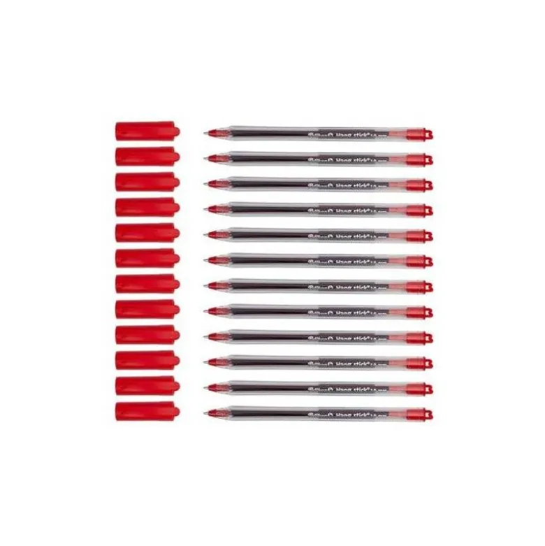 Bolígrafo Pelikan Stick Super Soft Rojo de 0,4 mm