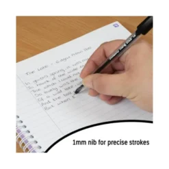 Bolígrafo Pelikan Stick Super Soft Negro de 0,4 mm